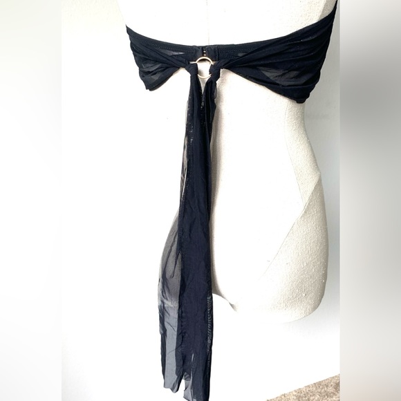 VERY SEXY VICTORIA’S SECRET 36C BALCONET BRA LONG BACK TIE UNDERWIRE - Picture 6 of 14